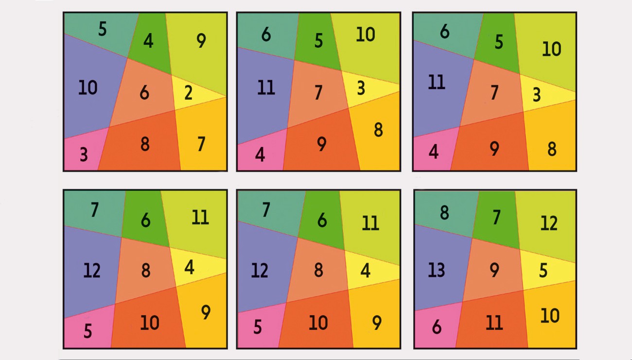 2020 Carres Magiques en triangle 00 image
