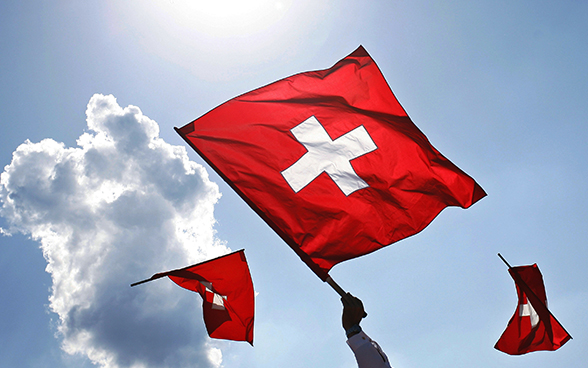Drapeaux Suisse original